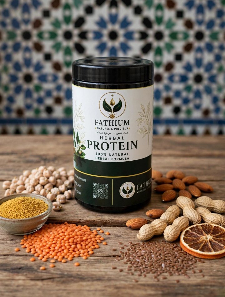 علبة FATHIUM وسط مكونات طبيعية