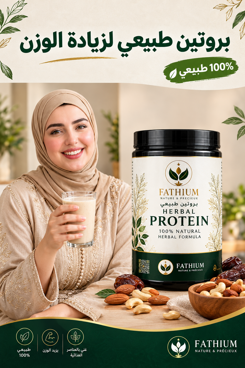 سيدة حاملة كاس فيه مشروب